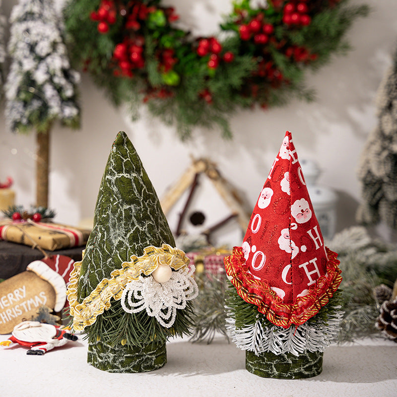 New Christmas Decoration Products Creative Christmas Tree Dwarf Doll Ornament Christmas Tree Faceless Doll