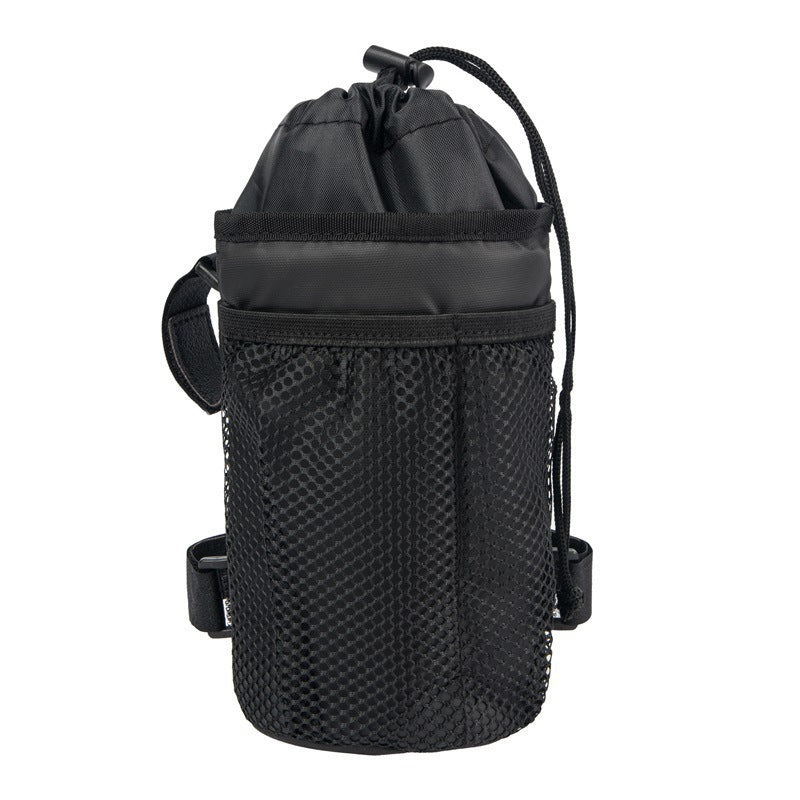 Cycling Water Bottle Bag Mountain Folding Bicycle Handlebar Insulation Water Bottle Bag Mobile Phone Bag