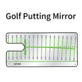 Golf Supplies Putter Mirror Swing Practice Device Indoor Trainer Accessories Auxiliary Track Practice Equipment
