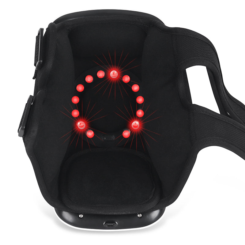 Knee Massager New Rechargeable Vibration Massager Home Infrared Hot Compress Physiotherapy Instrument Knee Massager