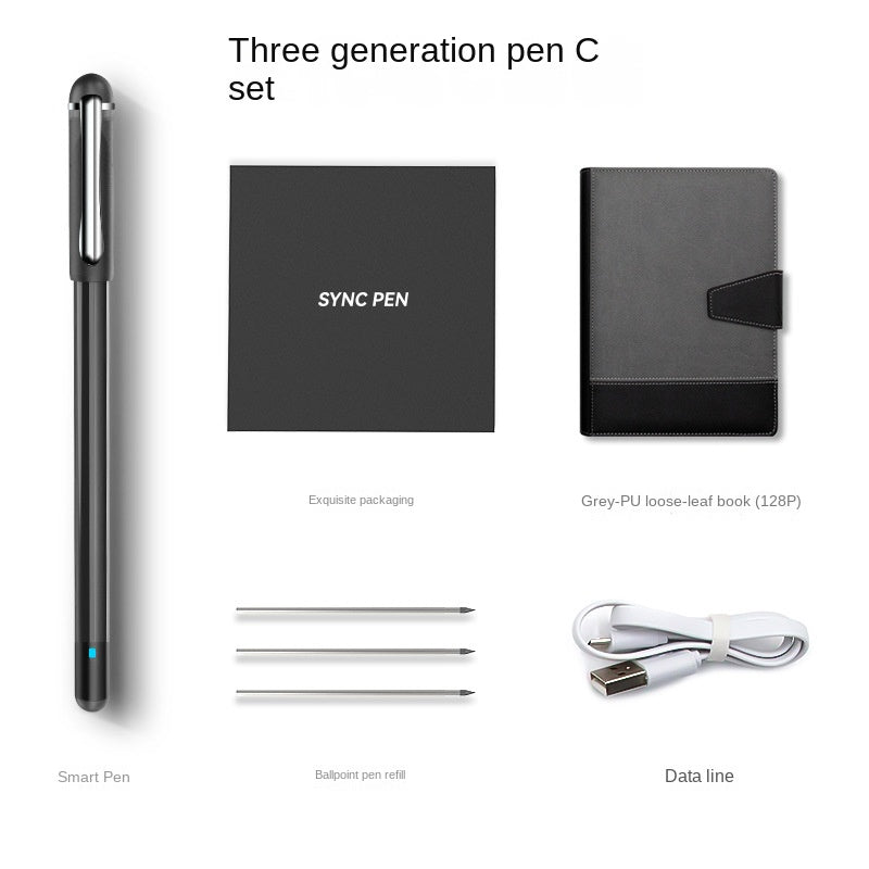 NEWYES 3rd Generation Smart Pen Writing Set Electronic Paper Screen Synchronization Handwriting Pen Business Meeting Notebook
