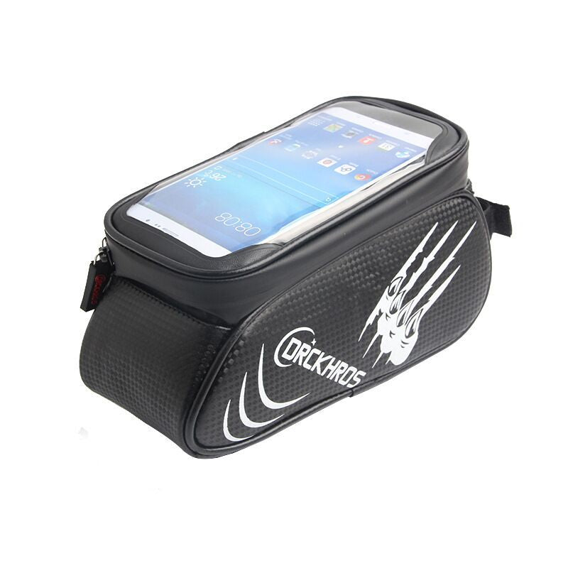 Bicycle Bag Mountain Bike Mobile Phone Bag Front Beam Bag Upper Tube Saddle Bag Touch Screen Waterproof Cycling Equipment