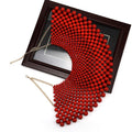 New exaggerated exotic plastic bead necklace wedding photography shawl large necklace accessories