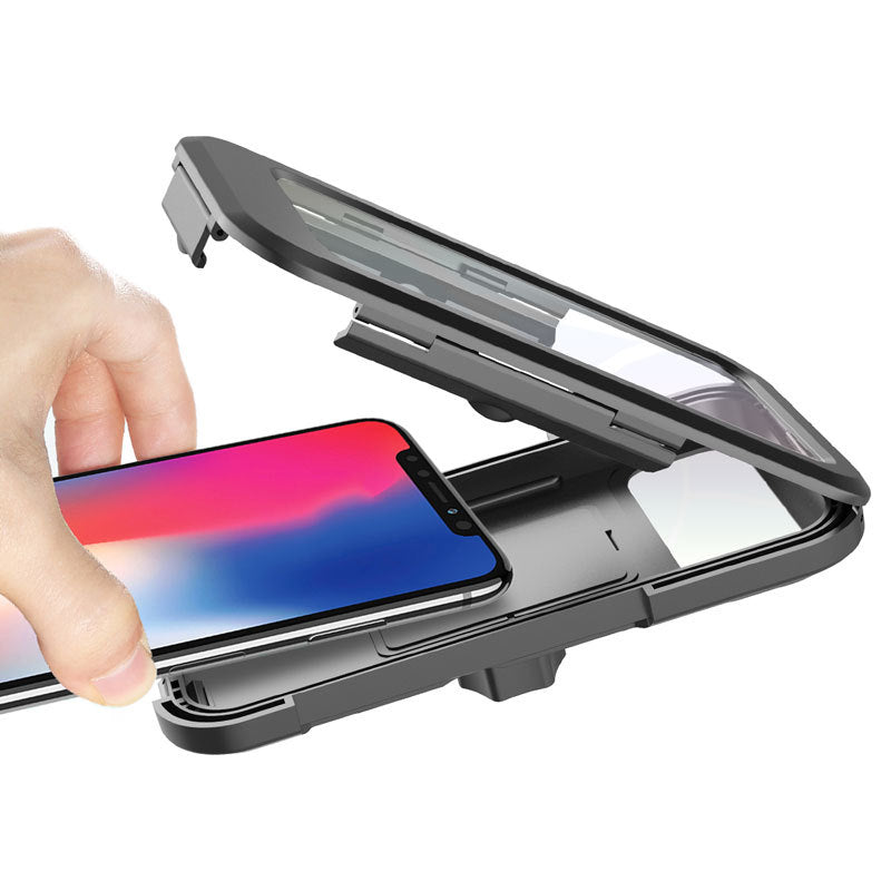 Motorcycle Mobile Phone Waterproof Bag Takeaway Riding Handlebar Rearview Mirror Navigation Bicycle Waterproof Bracket