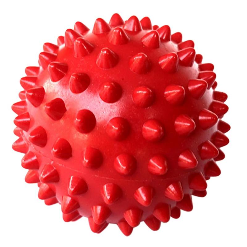 1pc PVC Spiky Massage Ball Trigger Point Sport Fitness Hand Foot Pain Stress Relief Plantar Muscle Relax Ball Massager