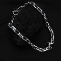 Titanium Steel Necklace Men's Ins Design Sense Niche Hip-Hop Trend Brand Hundred Matching Accessories New