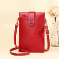Net Red Japanese Literary Retro Shoulder Bag Simple Casual Vertical Mini Bag Korean Version Messenger Mobile Phone Bag