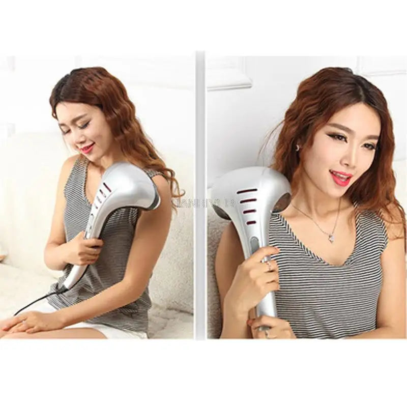 Massager stick massage hammer neck waist hand-held multi-function body tapping meridian hammer back massage hammer