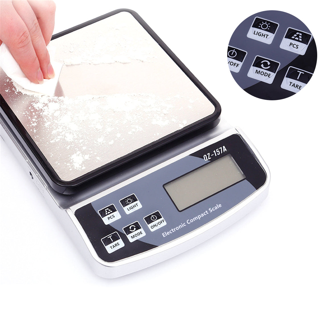 Household Multi-Function Kitchen Scale Waterproof Electronic Scale Baked Food Weighing Precision Electronic Jewelry Scale