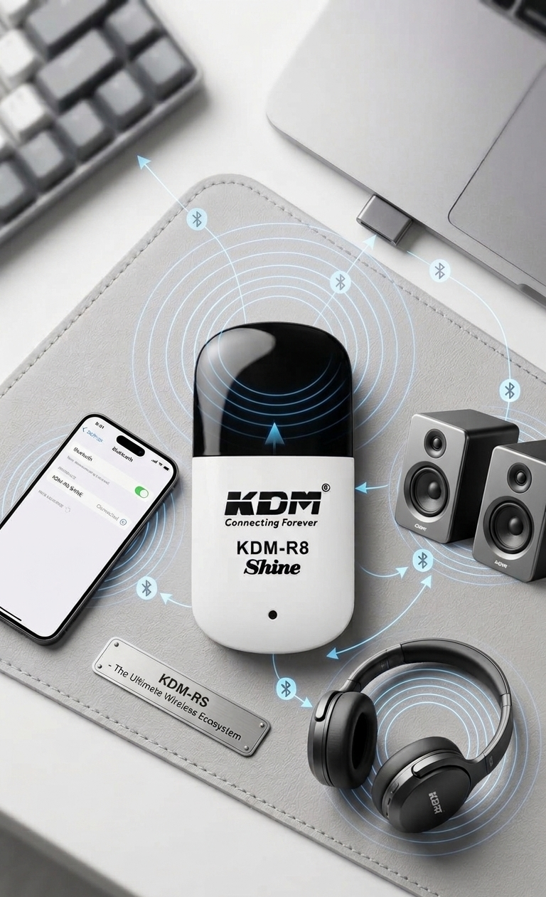 KDM R8 SHINE | V5.0 + EDR | WIRELESS RECEIVER