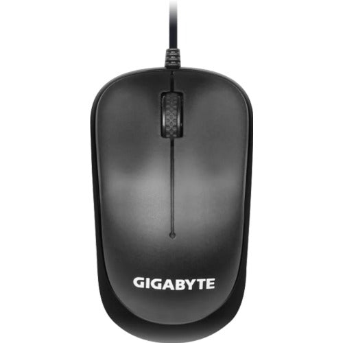 (LS) Gigabyte KM6300 USB Wired Keyboard & Mouse Combo multimedia controls 1000dpi Adjustable Portable slim receiver Stylish design comfort