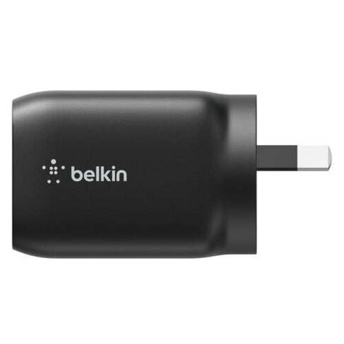 Belkin Dual USB-C 65W (45W + 20W) Wall Charger - Black (ENA007auBK), Compact, Travel-Friendly, Ideal for Nintendo Switch 2, 2 Years Warranty