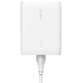 Belkin BoostCharge Pro 200W USB-C (PD 3.0) 4-Port GaN Wall Charger - White (WCH015AUWH), 140W Max Single Port, CEW $2500, 2 Year Warranty