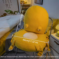 Octopus Cushion Floor Cushion Novelty Seating Plush Floor Cushion Kids Room - Blue - Size M