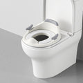 baby portable toilet seat, potty training, no installation, splash proof, hanging storage, travel potty seat, toddler toilet training seat - Gray - Size Soft cushion