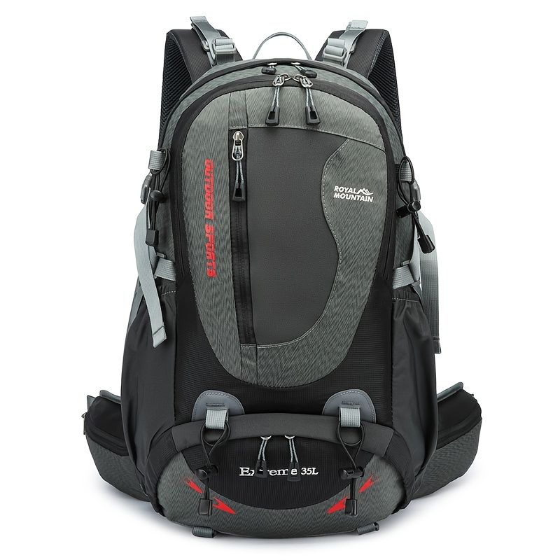 Green Orange Blue Black Royal Mountain backpack, Extreme 35L backpack, travel backpack, outdoor backpack, high-quality backpack, Australian bush backpack, camping gear, hiking backpack 35L