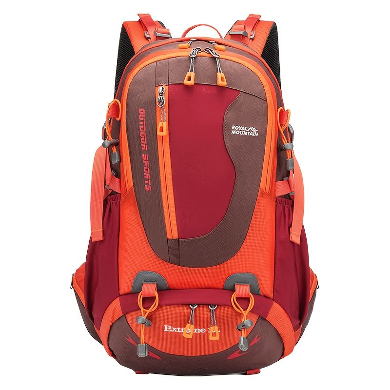 Green Orange Blue Black Royal Mountain backpack, Extreme 35L backpack, travel backpack, outdoor backpack, high-quality backpack, Australian bush backpack, camping gear, hiking backpack 35L