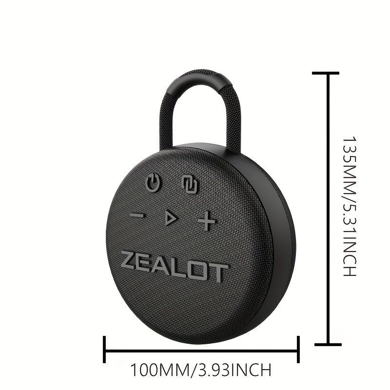outdoor bluetooth speaker, portable speaker with subwoofer, IPX7 waterproof speaker, wireless dual speaker pairing, beach speaker, camping speaker, party speaker, Australian outdoor audio - Black - Size IPX7-rated waterproofing