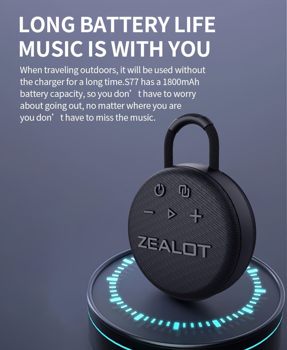 outdoor bluetooth speaker, portable speaker with subwoofer, IPX7 waterproof speaker, wireless dual speaker pairing, beach speaker, camping speaker, party speaker, Australian outdoor audio - Black - Size IPX7-rated waterproofing