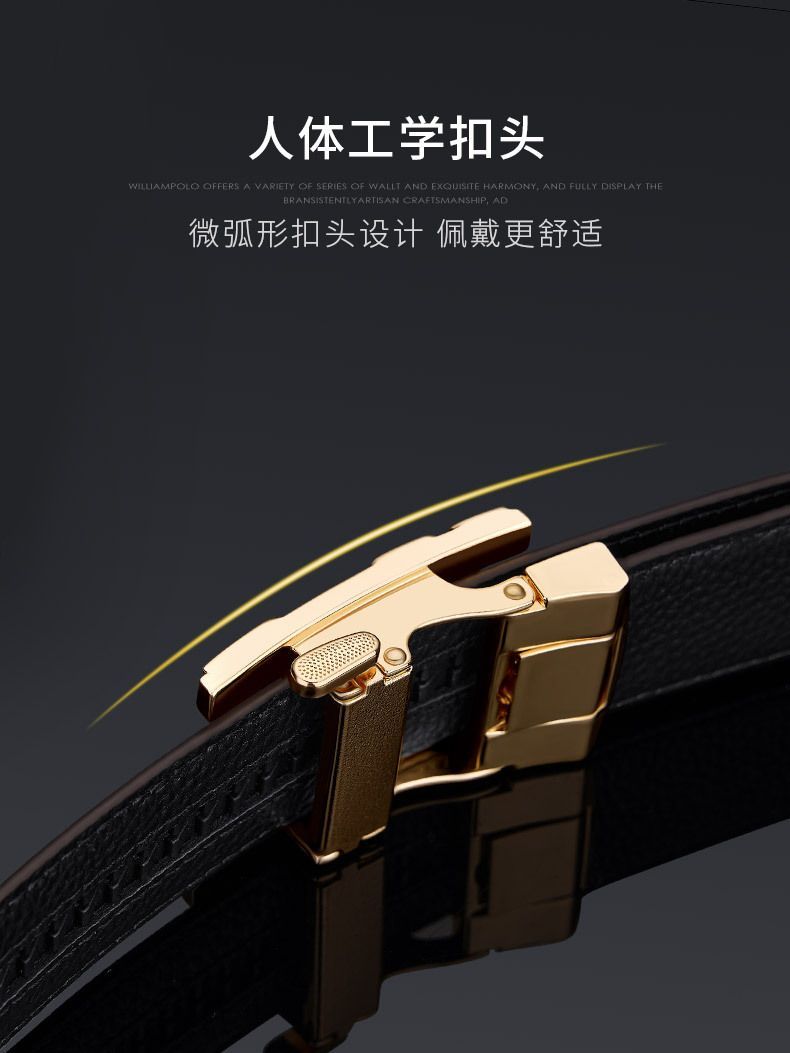 men's belt, genuine leather belt, alloy buckle belt, all-matching belt, premium men's accessories, Australian men's fashion, casual belt, formal belt, leather accessories - Golden Coffee - Size 125cm-49.2in