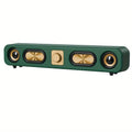 Wireless Speaker Portable Speaker Bluetooth Speaker Stereo Sound Subwoofer - Dark Green - Size 01