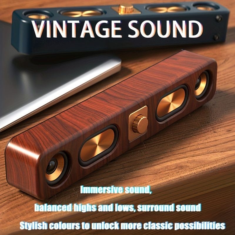 Wireless Speaker Portable Speaker Bluetooth Speaker Stereo Sound Subwoofer - Dark Green - Size 01