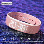 Women'S Watch Multifunctional Watch Alarm Watch Pedometer Watch Timer Watch - Black - Size 01