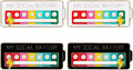 4PCS Social Battery Pin,My Social Battery Slider Pin,Funny Interactive Brooch Pins Lapel,Mood Enamel Pins 7 Days a Week for Backpacks Hat Bags Scarves Clothing
