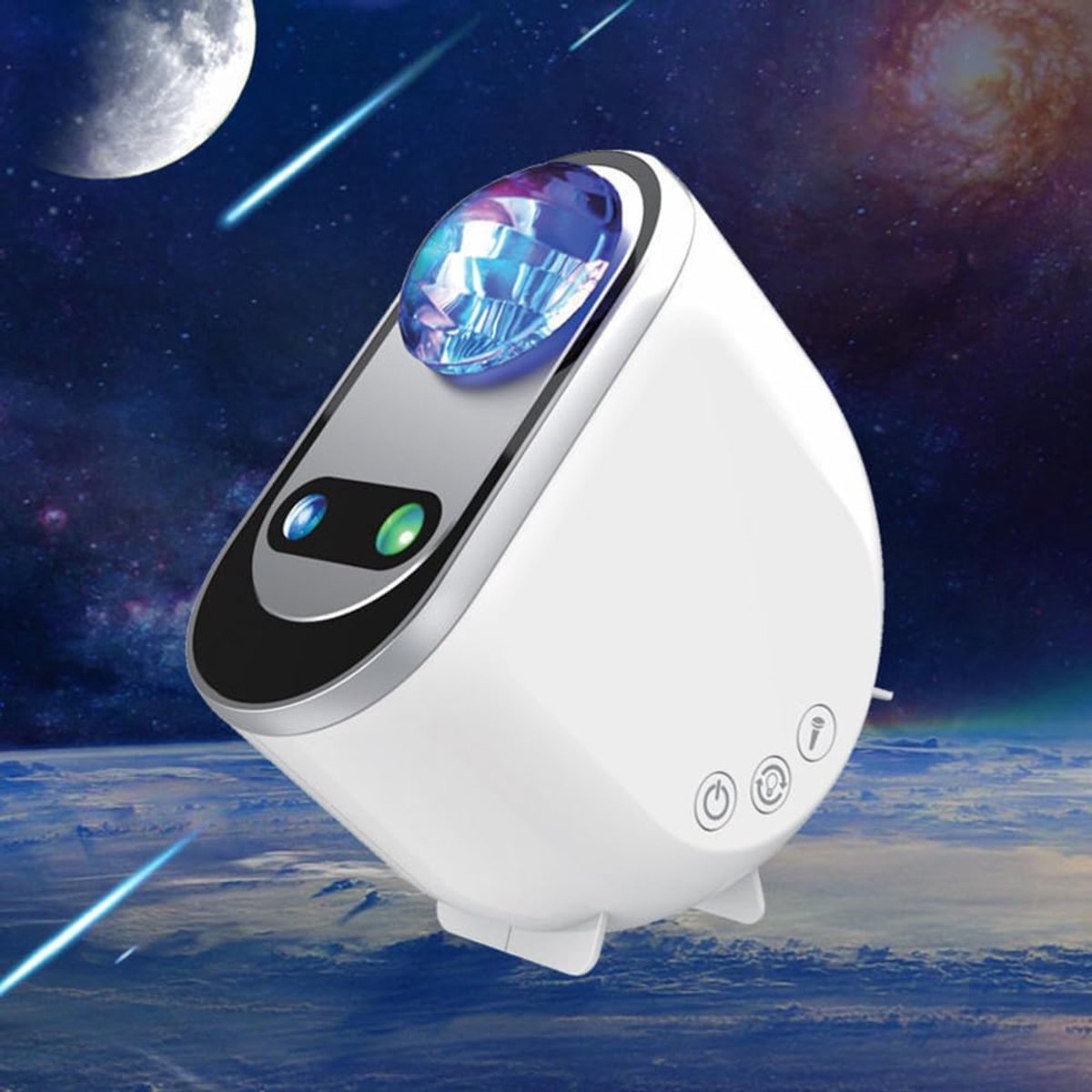 Projector - Starry Sky Projector - Star Projector - Star Projector - Nebula Lighting Projector - Starry Ceiling Projection Lamp - USB Plug - With Remote Control - For Bedroom Decoration