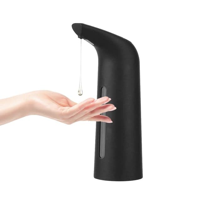 400ml Touchless Automatic Liquid Soap Dispenser, Black