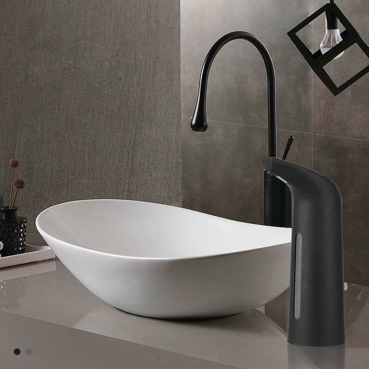 400ml Touchless Automatic Liquid Soap Dispenser, Black