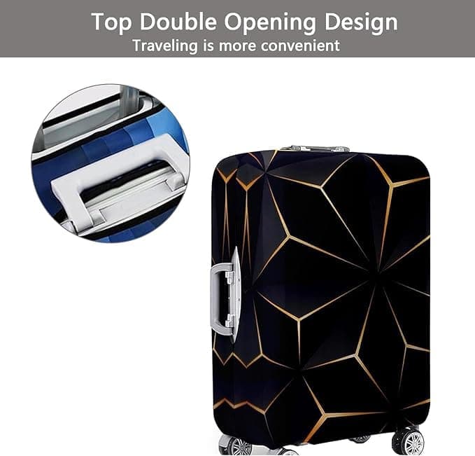 Elastic Suitcase Cover Travel Luggage Protection Scratch Resistant Washable Trolley Case Cover, 1 Pack, 29-32INCH