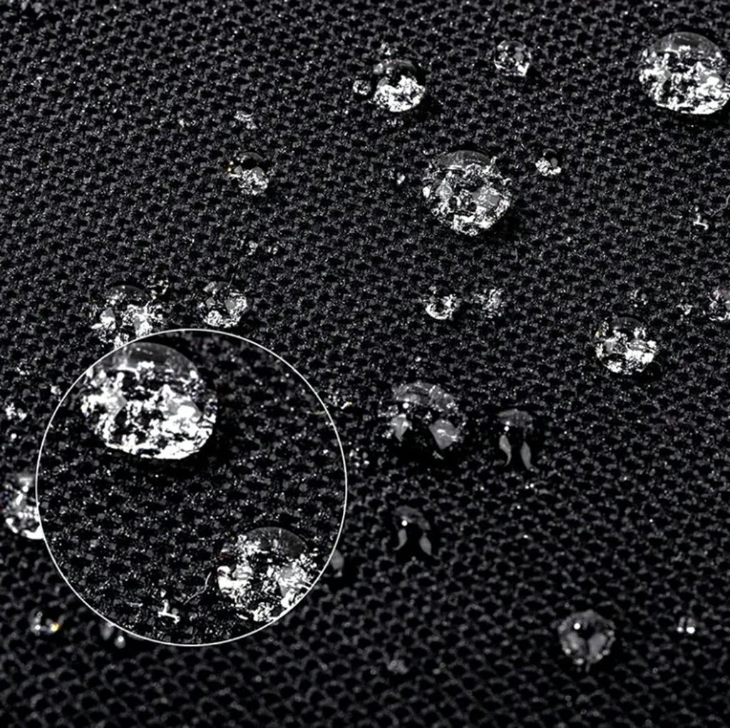 Waterproof Garden Set Protective Cover with Drawstring and Good Drainage - W242 x L160 x H100CM - Black Garden Furniture Cover - Garden Furniture Cover - Garden Set Cover - Lounge Set Cover - Garden Table Cover