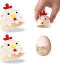 Egg Cleaning Brush 2 Pieces - Silicone Egg Brush Cleaner - Kitchen Accessories - Fresh Egg Brush Cleaner - Kitchen Brushes - Chicken Head Shaped Egg Brush Cleaner - Multifunctional Egg Scrubber - Reusable Egg Washing Tool For Fresh Eggs
