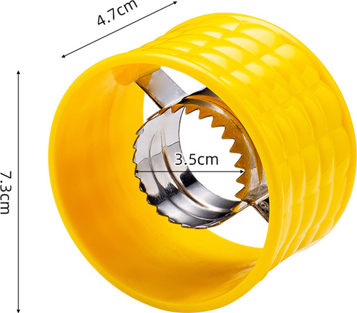 Stripper - 2 Pieces - Corn Peeler - Corn Stripper - Corn Stripping Tool - Corn Stripper - Quality Corn Peeler - Household Accessories - Kitchen Accessories - Kitchen Gadget - Household Kitchen Tool - Yellow
