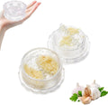 Garlic mill - Garlic twister - Garlic press - Ginger press - Garlic Press - Spice mill - garlic tool - manual garlic press - with storage jar - quick meal preparation - kitchen utensils - kitchen tools - 8*8*4 cm - transparent
