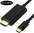 USB C to HDMI cable (6FT) - USB C HDMI cable - 4K Ultra HD, High-Speed - USB C HDMI cable - HDMI USB C cable - HDMI to USB C cable - USB Type C to HDMI cable for home office