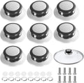 Pot Lid Knob - 8 Pieces - Universal Kitchen Knobs - Lid Knob - 5-12mm Universal - Stainless Steel - Lid Handle - Lid Knob - Pan Lid Holding Handle - Saucepan Lid Knobs - Kitchen Cookware Knob - Anti-Burn Knob