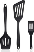 Spatulas - 3 pieces - Spatula Silicone - BPA free - Non-stick coating Silicone Cooking Utensil Set, Slotted spatula, heat resistant spatula, fish spatula, spatula kitchen utensils, for coated pots - Non-stick