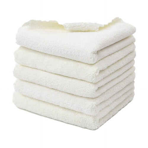 0.04lb Once for All Safe Food-Grade Items: Kitchen Cleaning Supplies! 1 Pack of Fiber Cleaning Cloth Available in 4 Colors (Green/White/Yellow/Black), Daily Home Products Kitchen Utensils Set White
