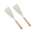 Cedar and Ash Spoon,3 in 1 Spatula Spoons Silicone for Stirring,Cedar and Ash Spoonula,Multifunction Spatula Cooking Spoon,Scooping & Serving,Cooking Spoon For Nonstick Cookingwares White