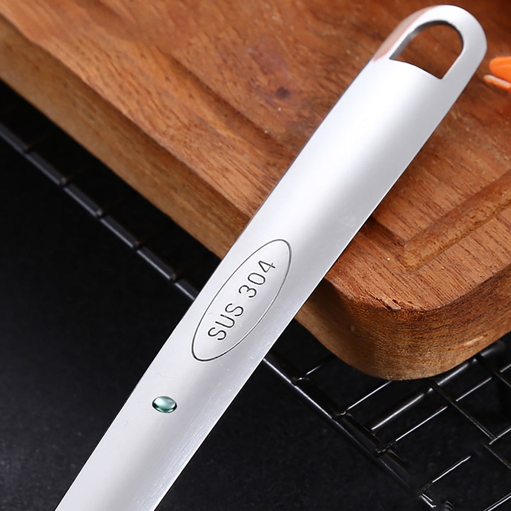 3 Pcs Skimmer Slotted Cooking Spoon,Kitchen Stainless Steel Slotted Spoon,13.97 Inch Skimmer Frying Spoon For Draining & Serving,Spoon With Holes,Slotted Spoons For Cooking,Kitchen Utensil,Silver
