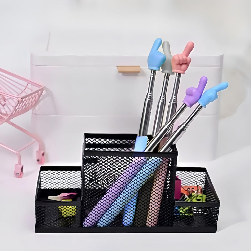 Pointer stick - Presentation pointer - Extendable pointer - Whiteboard accessories - Hand pointer - Blackboard pointer - Teaching materials - Office supplies - Teacher's gift - Digital whiteboard accessories - Pointer stick - 6 colors - 6 pieces