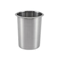 Countertop Utensil Holder Stainless Steel - Stainless Steel Utensil Holder for Kitchen and Bars, Odor and Rust Resistant, Durable and Dishwasher Safe,