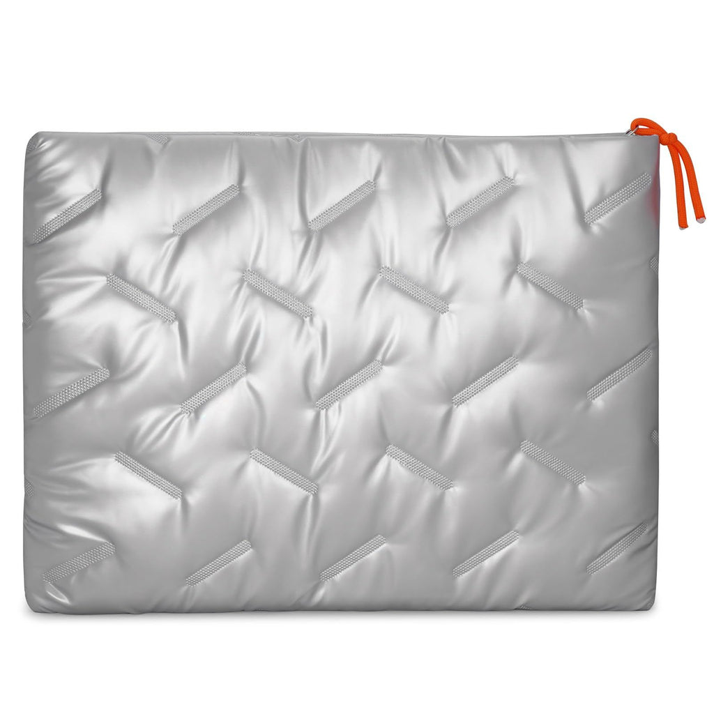 14 inch Slim Laptop Sleeve Case Compatible with 14"  Puffy Laptop Sleeve Large capacity, Silver