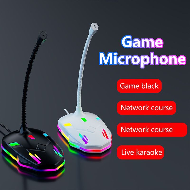 M9 Computer Noise Cancelling Microphone White