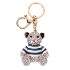 2-Pack Crystal Bear Keychains 04