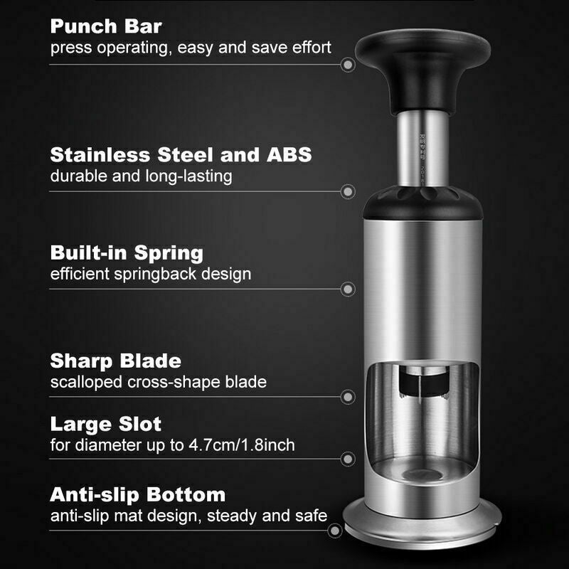 Barbecue Utensil Awl, Effort Sheller, Nutcracker Chestnut Opener Nut Peeler in Stainless Steel Saving Kitchen Tools for Householders