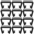 12pcs Garden Furniture Clamps Patio Furniture Clamps Outdoor Sofa Patio Furniture Coupling Clamps