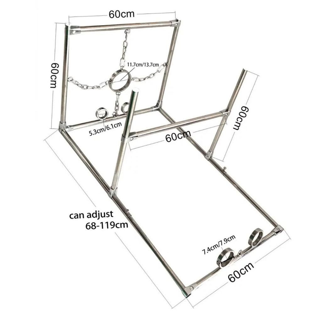 House Of Dasein The Tempest Advanced Pack Bdsm Stainless Steel Bondage Frame Sex Furniture - Advanced Pack